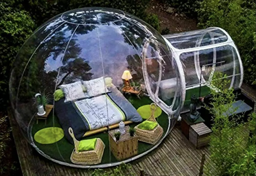 clear bubble house tent