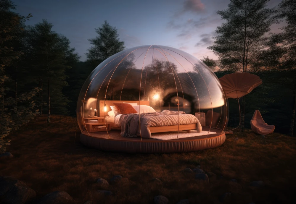 outdoor tent bubble