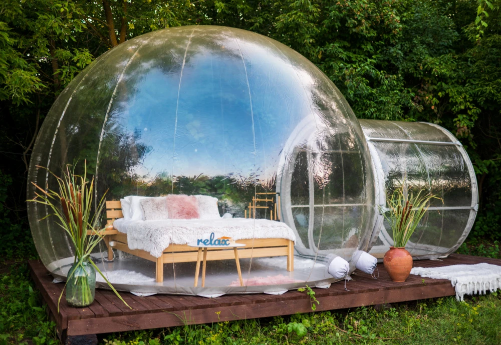 bubble tent house dome outdoor clear